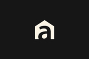 letter a house logo design vector, a Branding & Logo Template by Vectoryzen (Thumbnail 2 of 2)