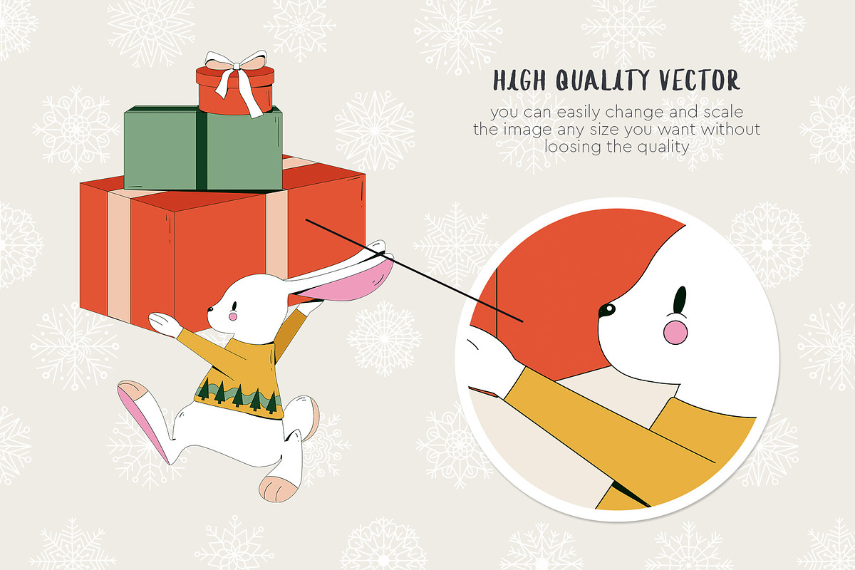 Winter Wonderland: Illustrations Set, an Animal Illustration by marmarina (Photo 12 of 16)