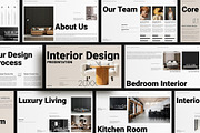 Interior Design Presentation Layout, a Presentation Template by E-Type (Thumbnail 1 of 4)