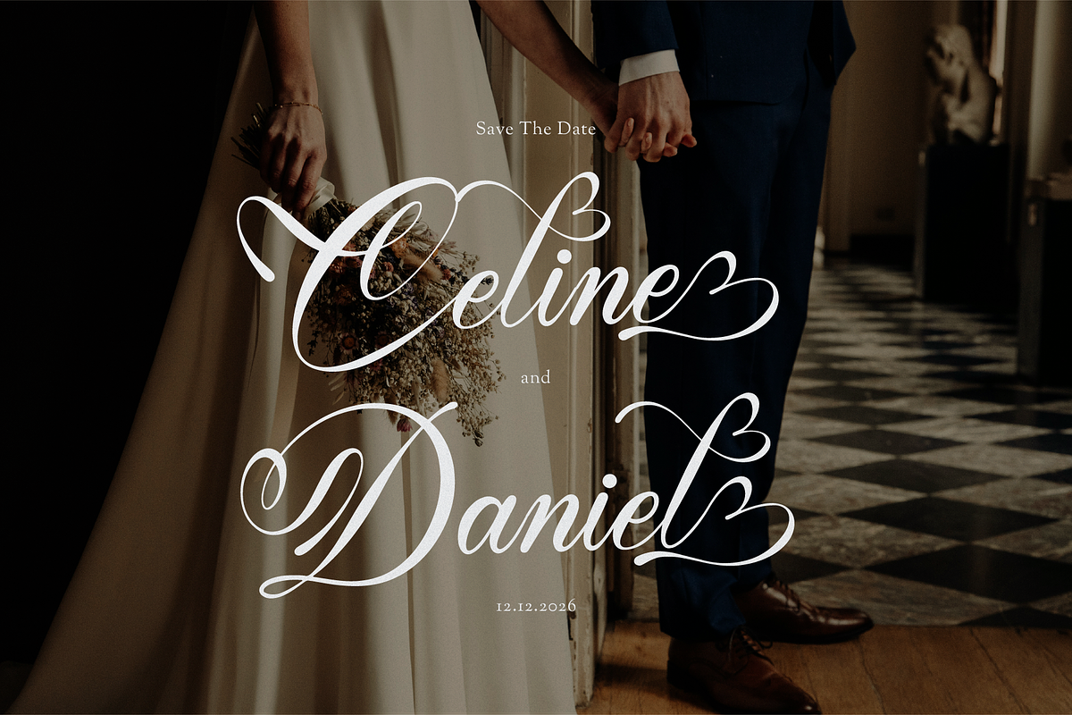 Finytaels | Handwritting Romantic, a Script Font by gracetype_studio (Photo 4 of 12)