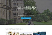 University 101 - Elementor Template, a Landing Page Template by Elementor Market (Thumbnail 2 of 4)