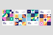 Geometric Pattern Compositions, a Decorative Illustration by Léo Alexandre (Thumbnail 24 of 25)