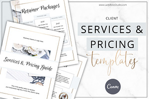 Services & Pricing Guide Canva Gold