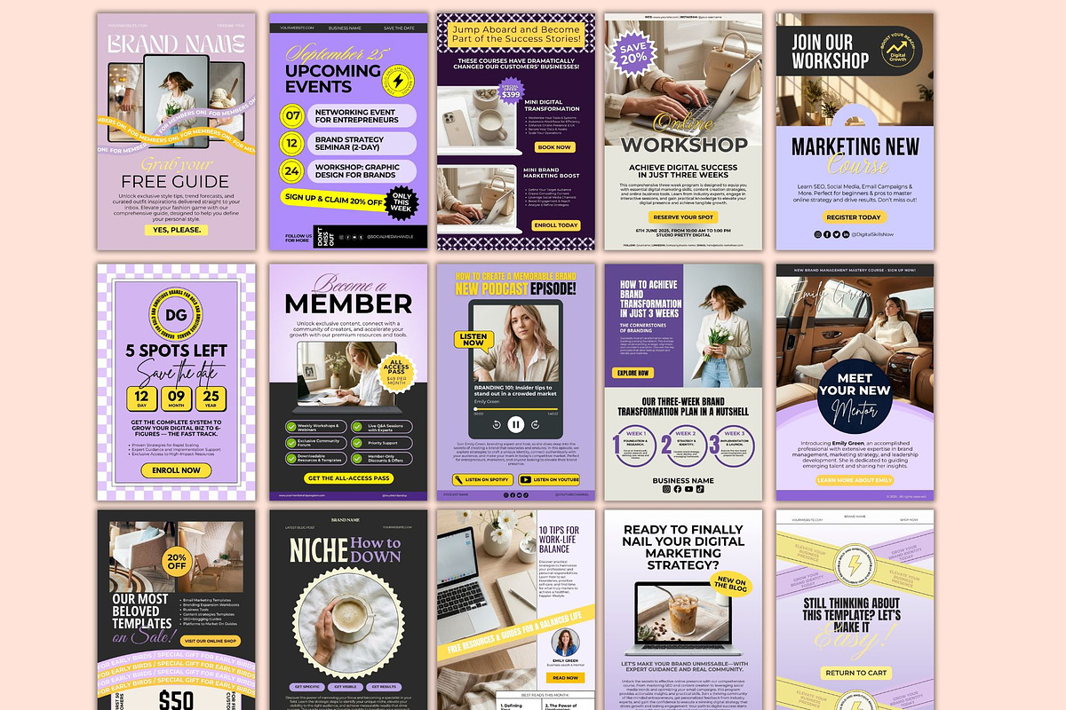 65+ Email Newsletter template, an Email Template by iloveTemplate (Photo 5 of 7)