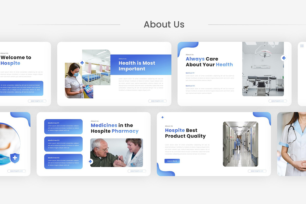 Hospite - Pharmacy Google Slides, a Presentation Template by Ermedia Studio (Photo 2 of 7)