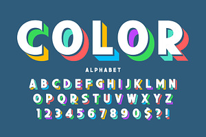 3d Alphabet Design