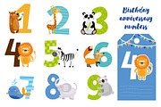 Cute kids set with animals, an Animal Illustration by martynmarin (Thumbnail 6 of 6)