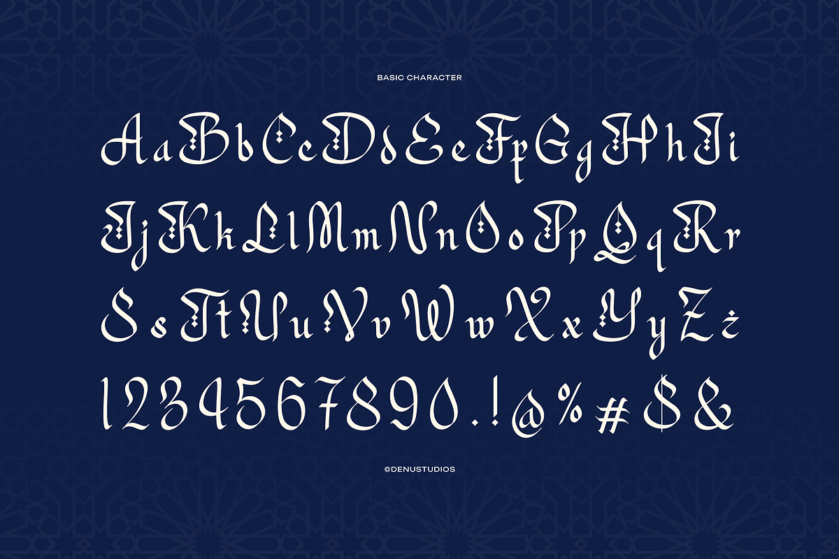 Ballaghi | Arabic Typeface, a Script Font by Denustudios (Photo 10 of 12)