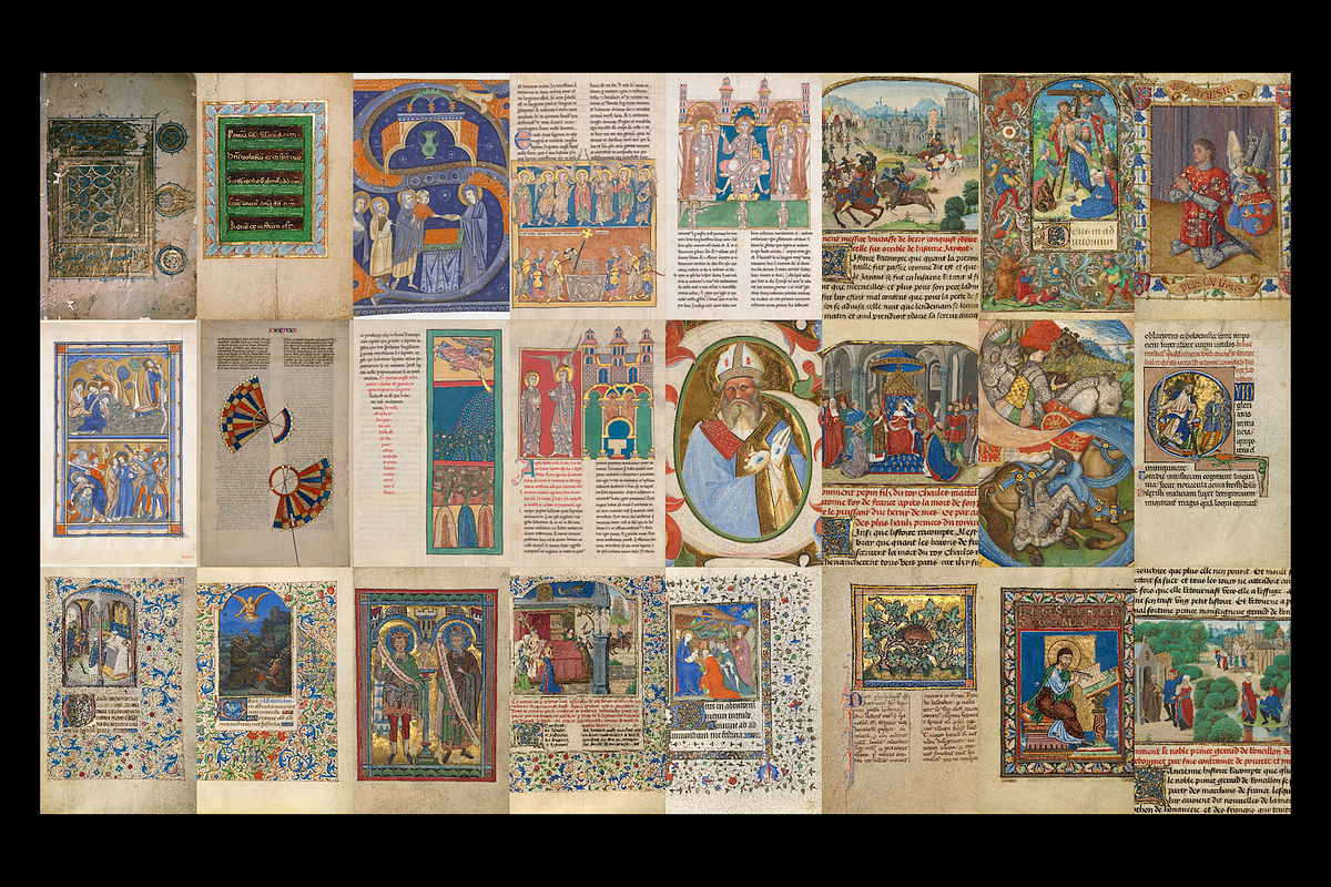 400+ lluminated Manuscripts Bundle, a Decorative Illustration by Digital Museum (Photo 3 of 11)