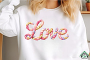 Glitter Crochet Yarn Valentine Png, an Illustration by Craft Nest (Thumbnail 3 of 4)