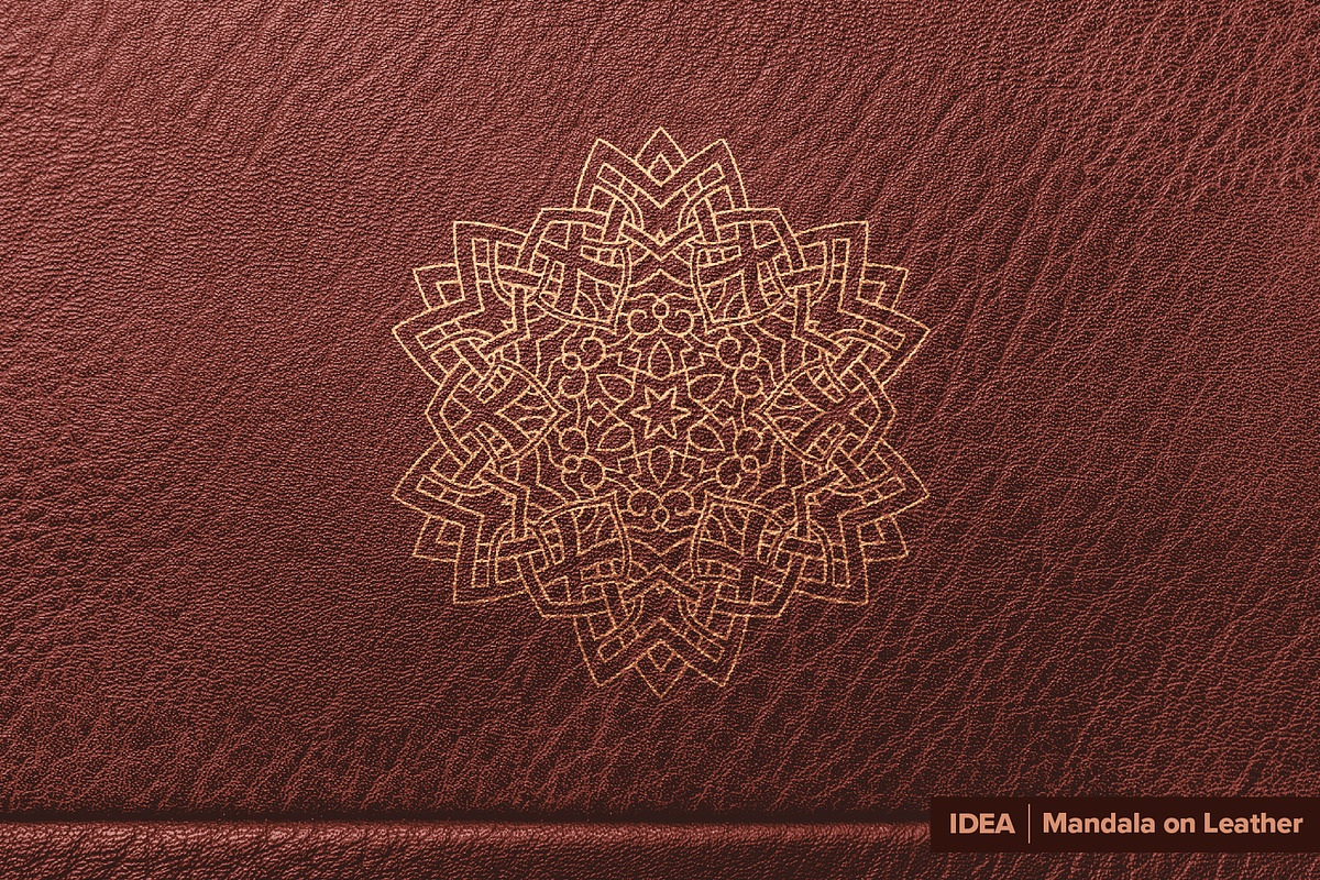 300 Vector Mandala Ornaments, a Decorative Illustration by pixaroma (Photo 48 of 49)