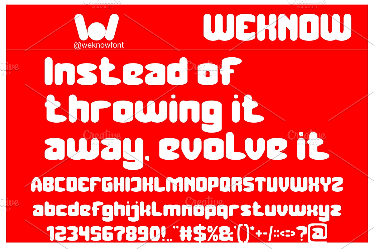 Music Thing, a Font by weknow (Photo 4 of 8)