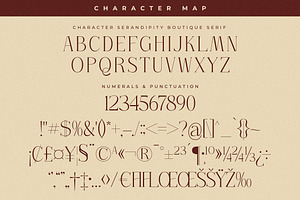 Serandipity Boutique Font Duo