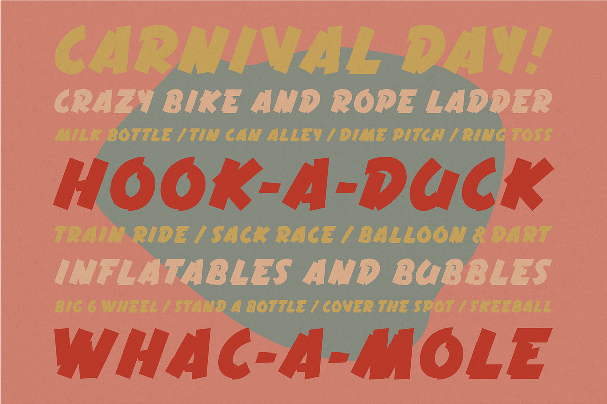Terrazzo Mono Display Font preview 3