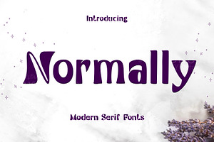 Normally Fonts