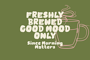 Trabas Bubble Vintage Display Font, a Sans Serif Font by mesuka (Thumbnail 4 of 5)