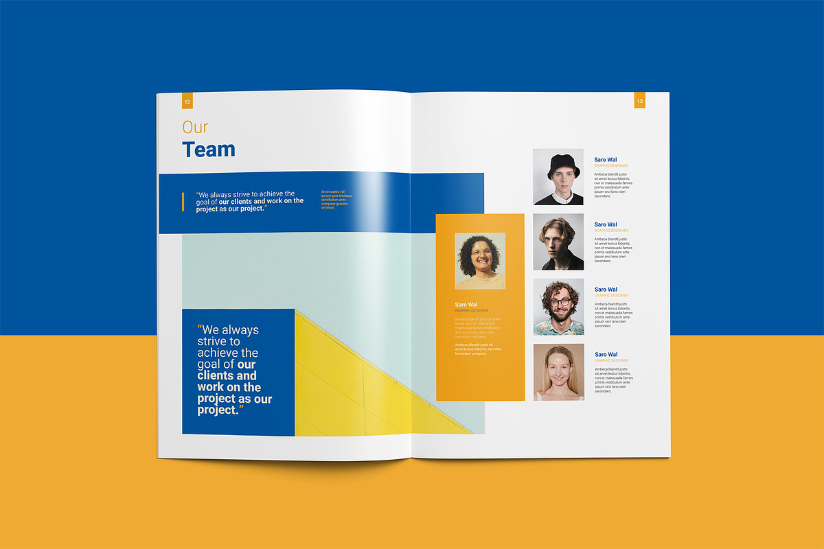 Company Profile, a Brochure Template by WOWPro (Photo 8 of 10)