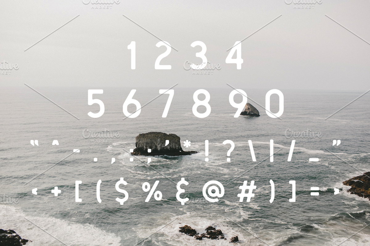Oregon Font preview 3