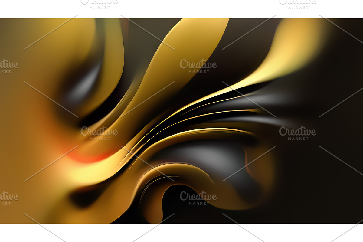 Dynamic Abstract Background With, an Illustration by BazziBa♥