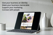 Healthy Food Pinterest Canva, a Social Media Template by Talipic Designs (Thumbnail 7 of 7)