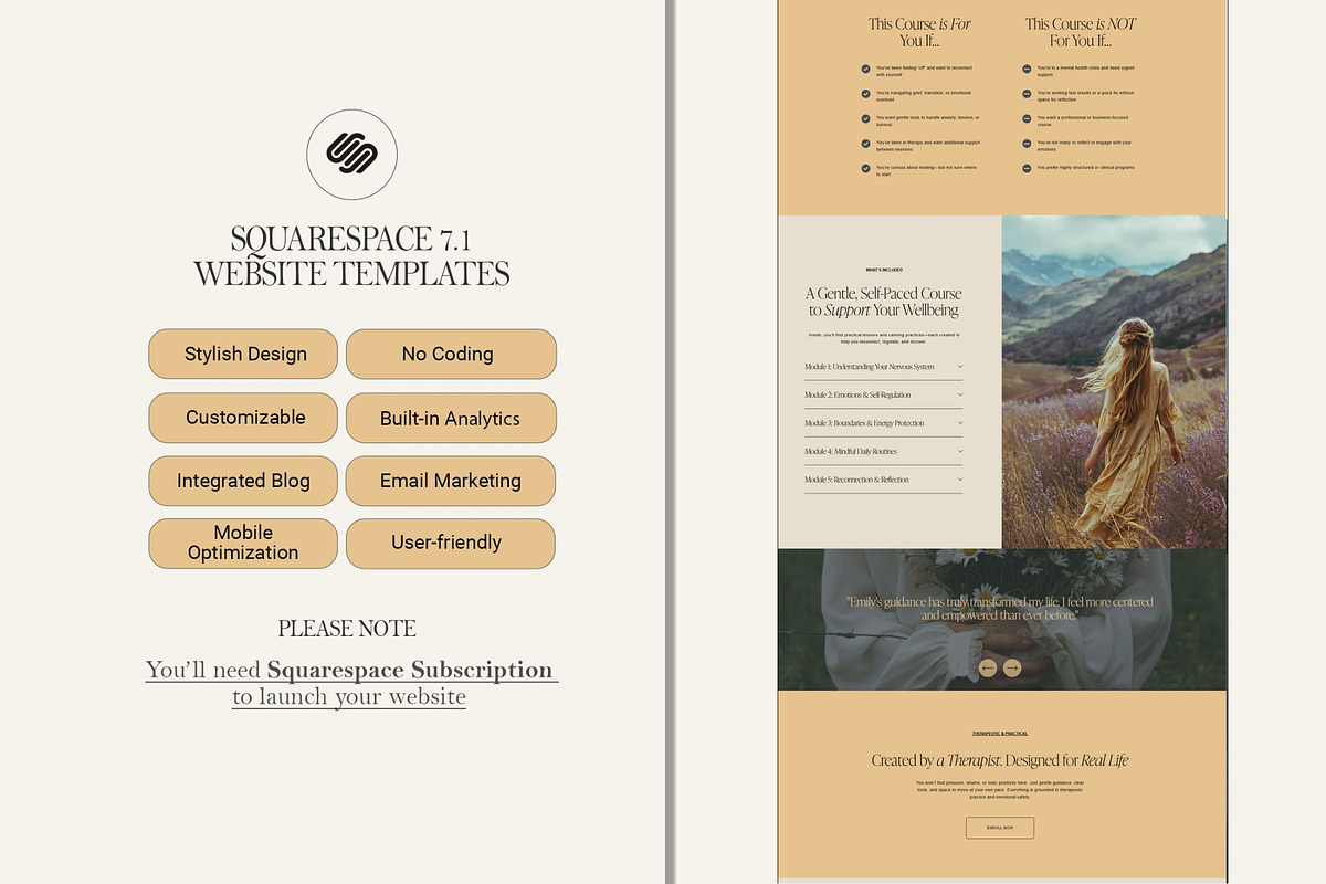 Sales Page Website Template, a Squarespace Template by 3.14&Co (Photo 6 of 11)