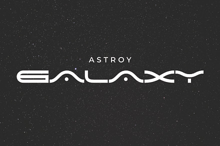 Astroy Galaxy Modern Futuristic Font, a Serif Font by Andika Fez