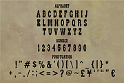 Saddle Ridge - Bold Western Font, a Slab Serif Font by KiddoGlyphs Studio (Thumbnail 4 of 5)