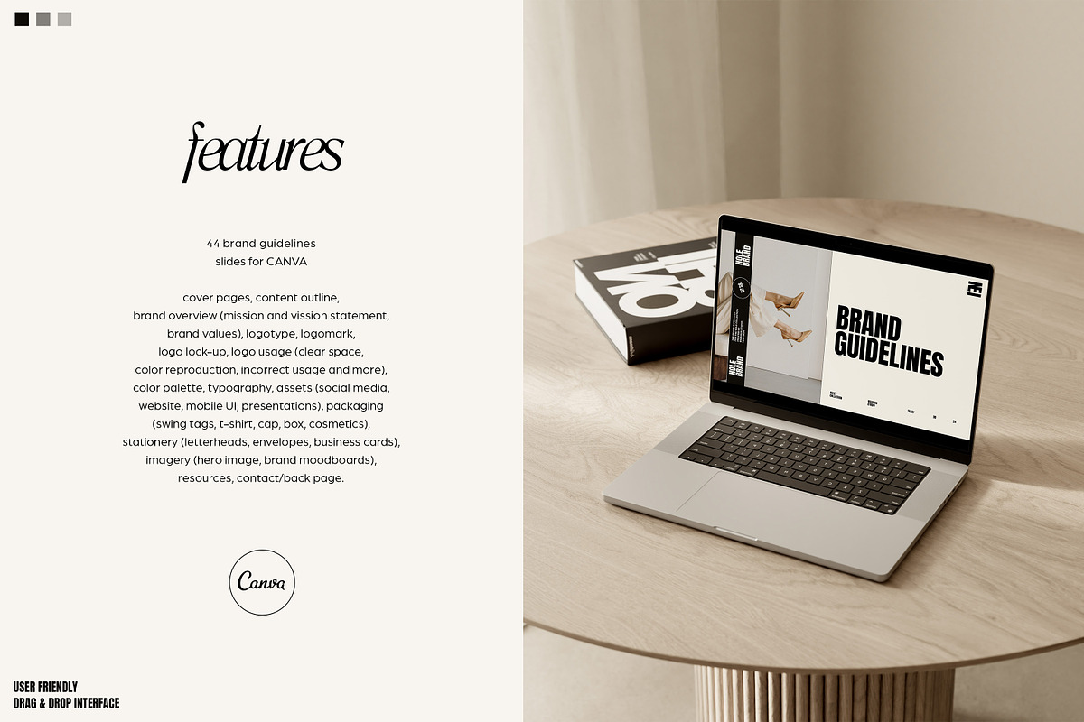 NOLE / Brand Guidelines, a Presentation Template by Wildnun Studio (Photo 3 of 16)