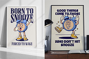 Retro Weker Characters, an Object Illustration by Graptail (Thumbnail 3 of 9)