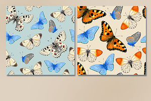 Meadow Butterflies Patterns