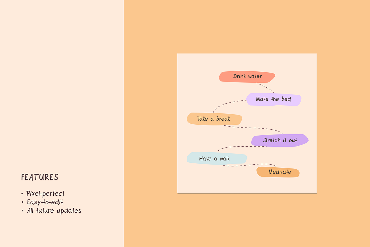 Infographics & Charts Tool Box, a Social Media Template by Delightful Design (Photo 6 of 10)