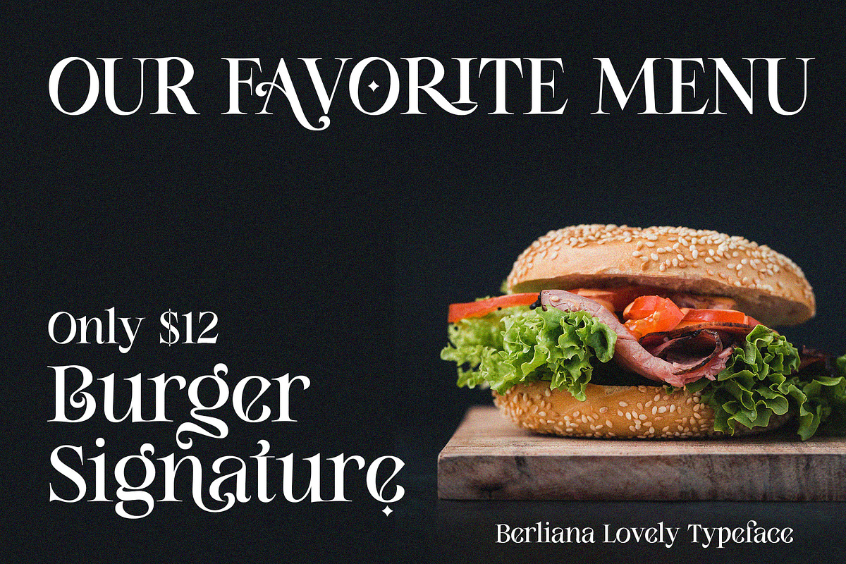 Berliana Lovely, a Serif Font by INKSUN™ (Photo 11 of 13)