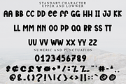 White Varsity, a Script Font by FreshTypeINK (Thumbnail 5 of 6)