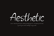 Lawnasa - Aesthetic Font, a Handwritten Font by Iqsiart Studio (Thumbnail 2 of 6)