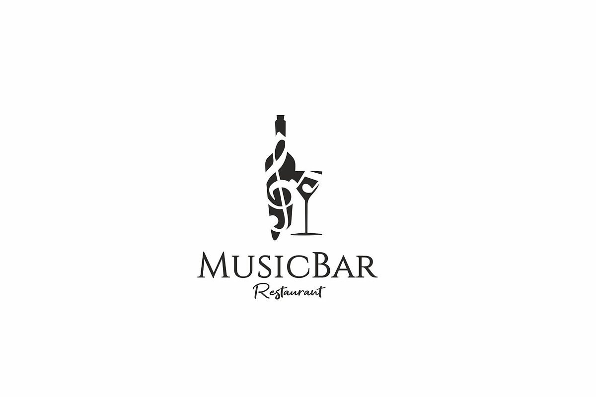 Music Bar Logo - Template, a Branding & Logo Template by Igor Maric (Photo 1 of 2)