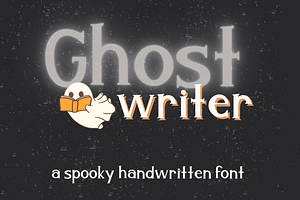 Ghost Writer, fun handwritten font