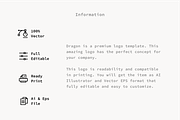 Dragon - Premium Logo Template, a Branding & Logo Template by Minimalist Logos (Thumbnail 2 of 7)