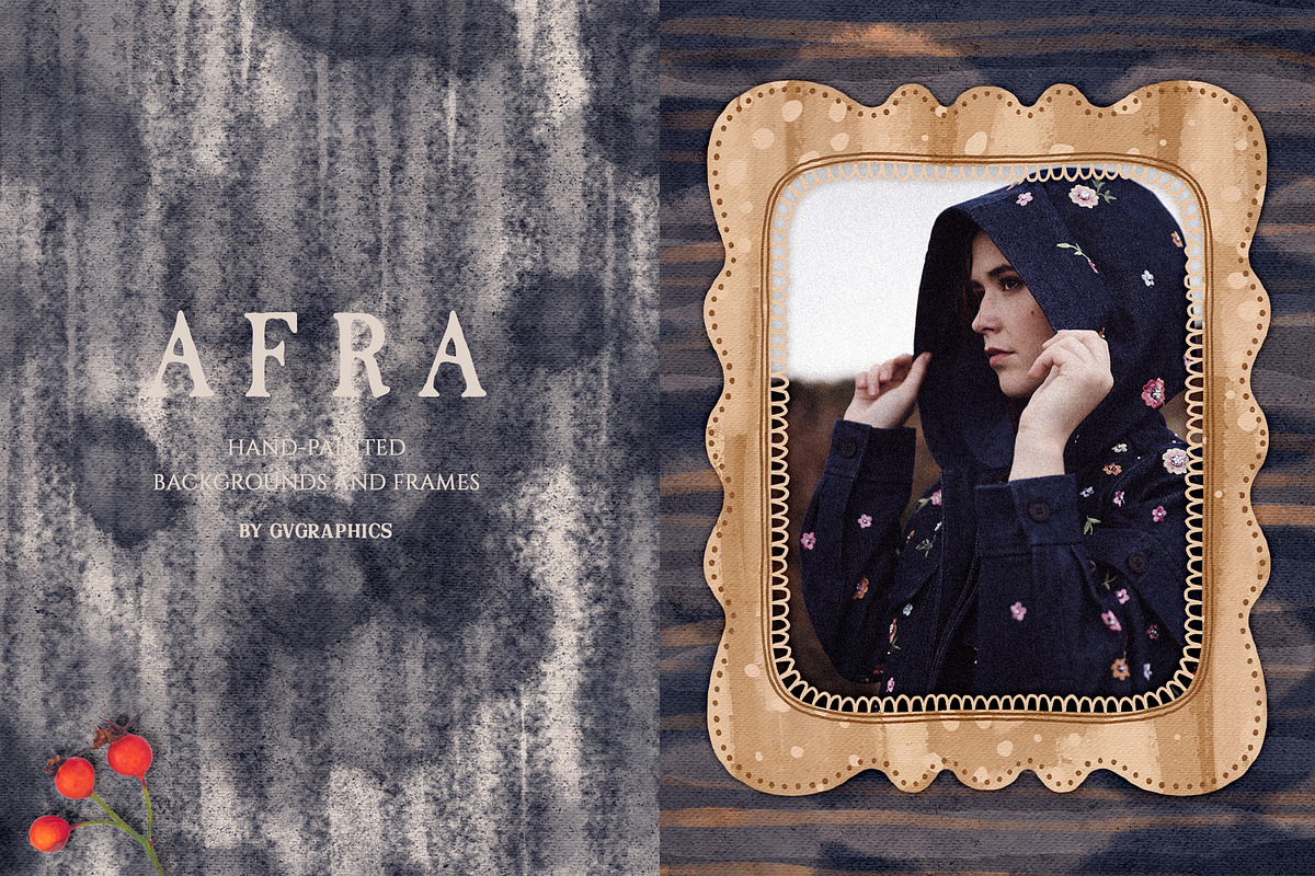 Afra | Autumn Backgrounds and Frames, a Background Graphic by GVGraphics (Photo 4 of 13)