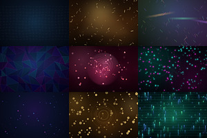 Minimalist Particle 4K Backgrounds