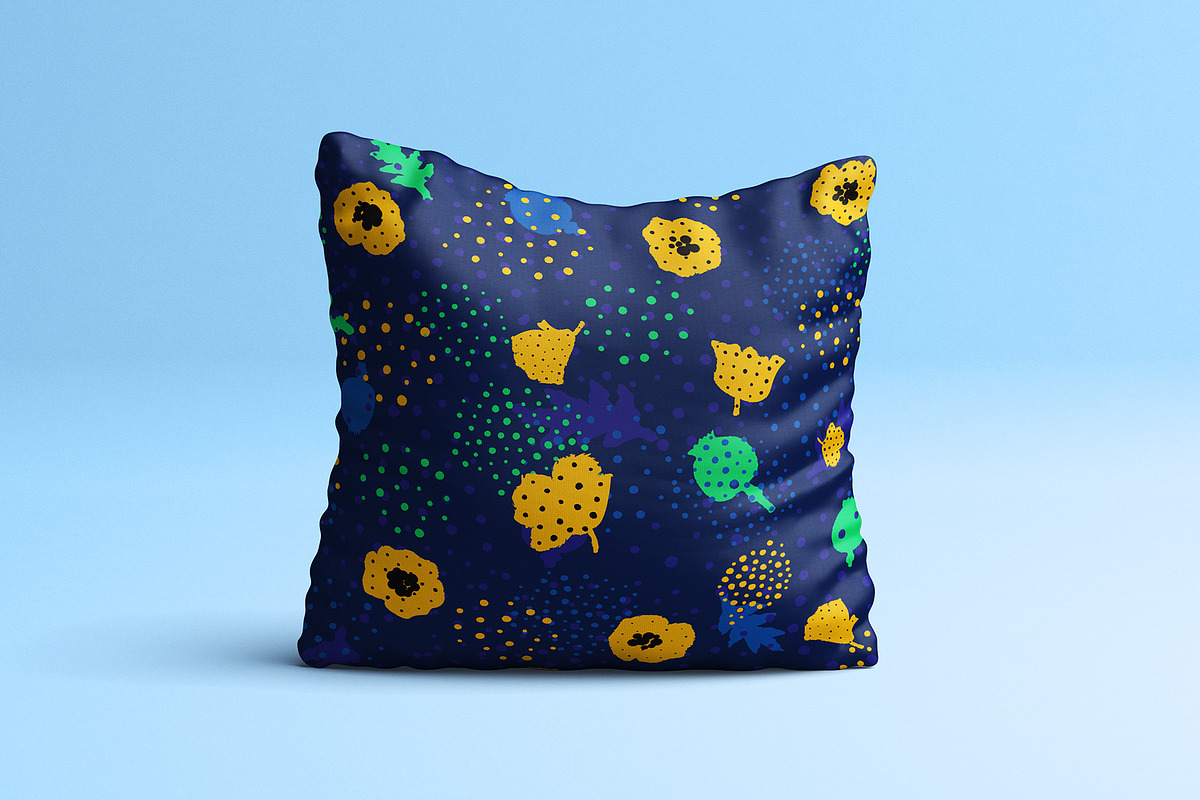 Bright floral patterns, a Pattern Graphic by Hellgram (Photo 4 of 7)