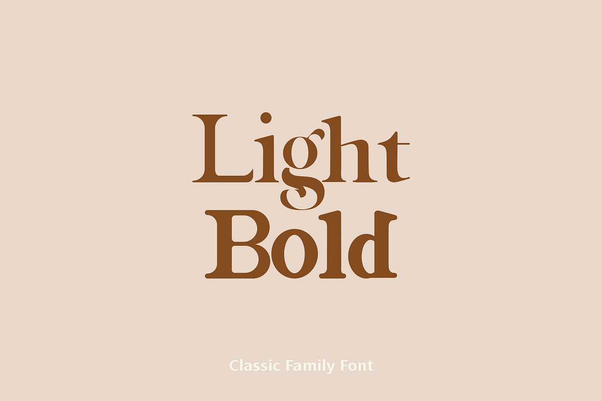 Magazine Family Font preview 2