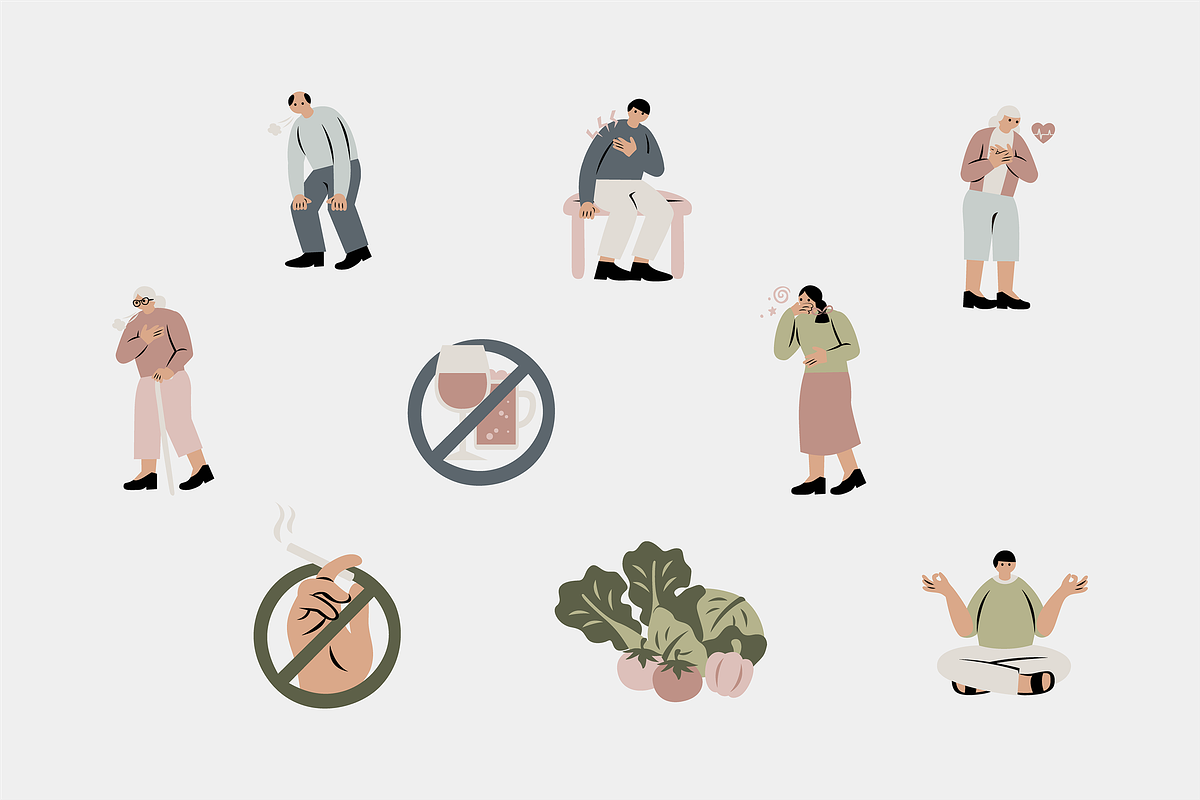 Coronary Artery Disease Illustration, an Object Graphic by Jump Studio (Photo 3 of 4)