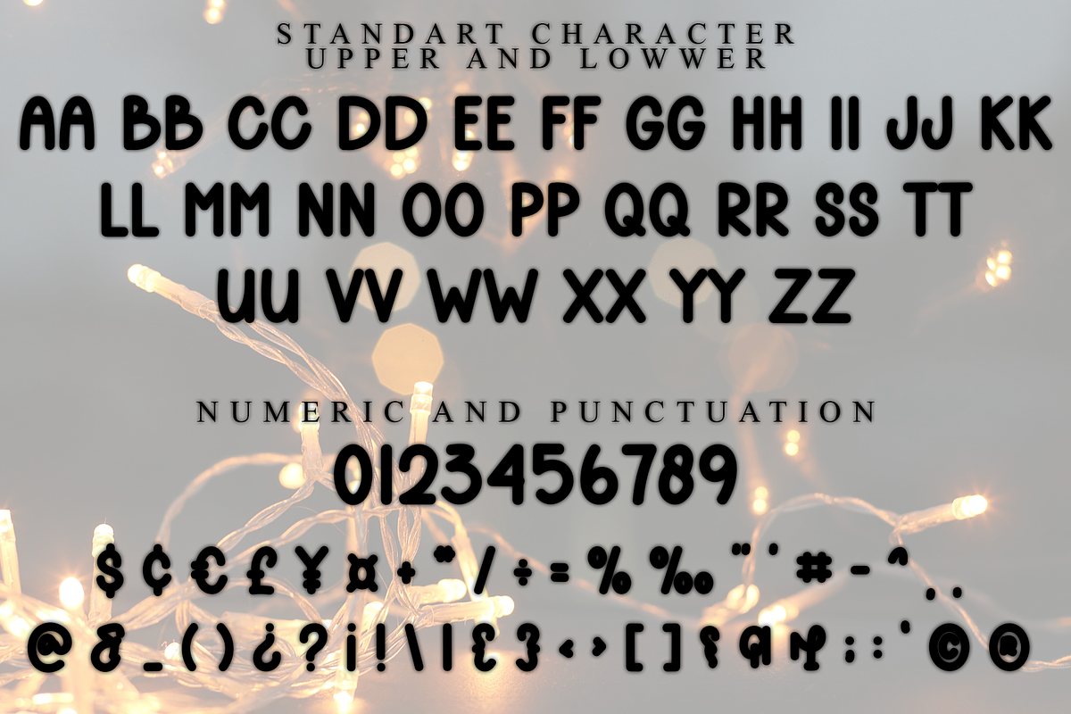 Glowing Christmas, a Sans Serif Font by InermediaSTUDIO (Photo 4 of 7)