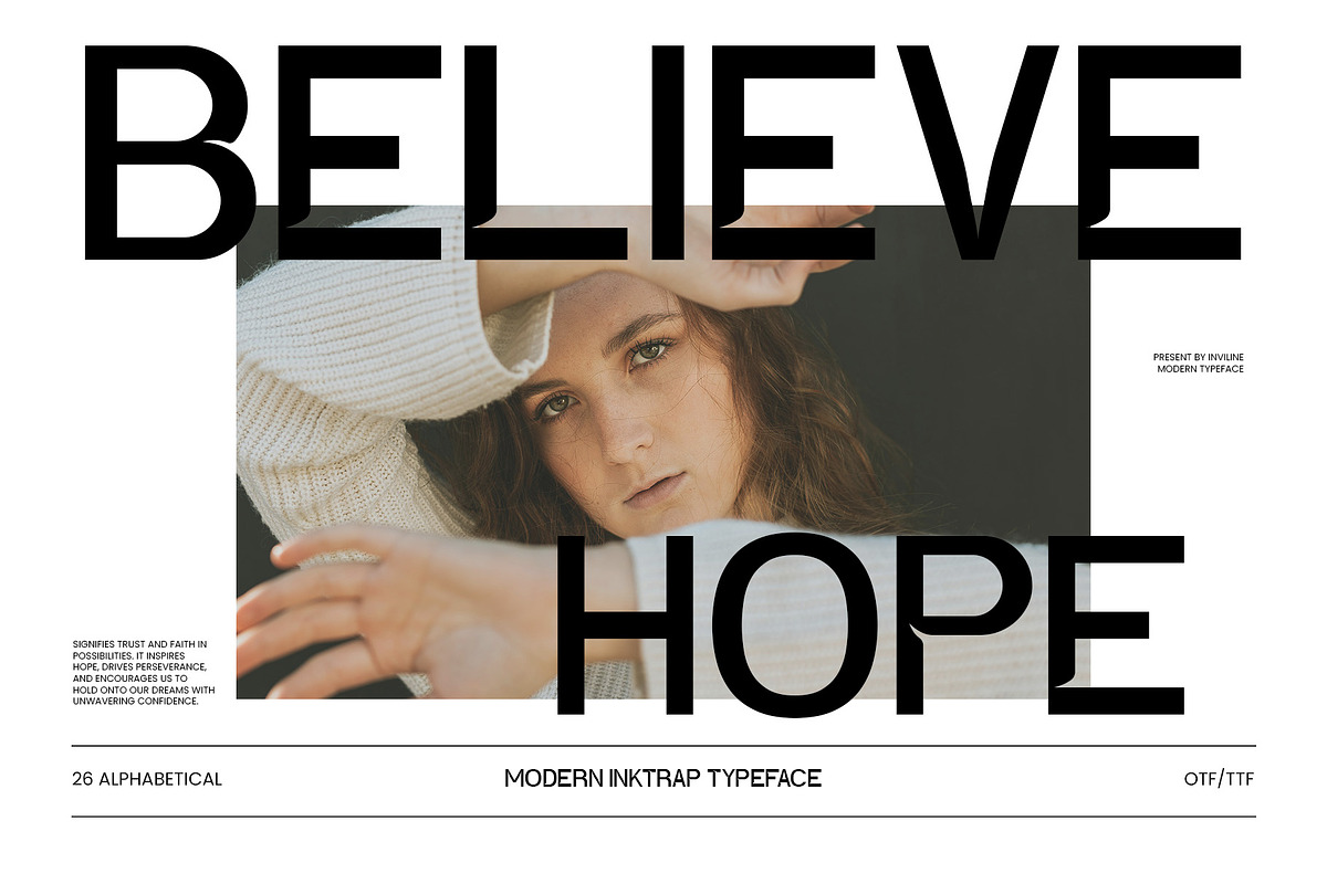 Damaris - Ink Trap Font, a Sans Serif Font by Inviline.co (Photo 11 of 11)