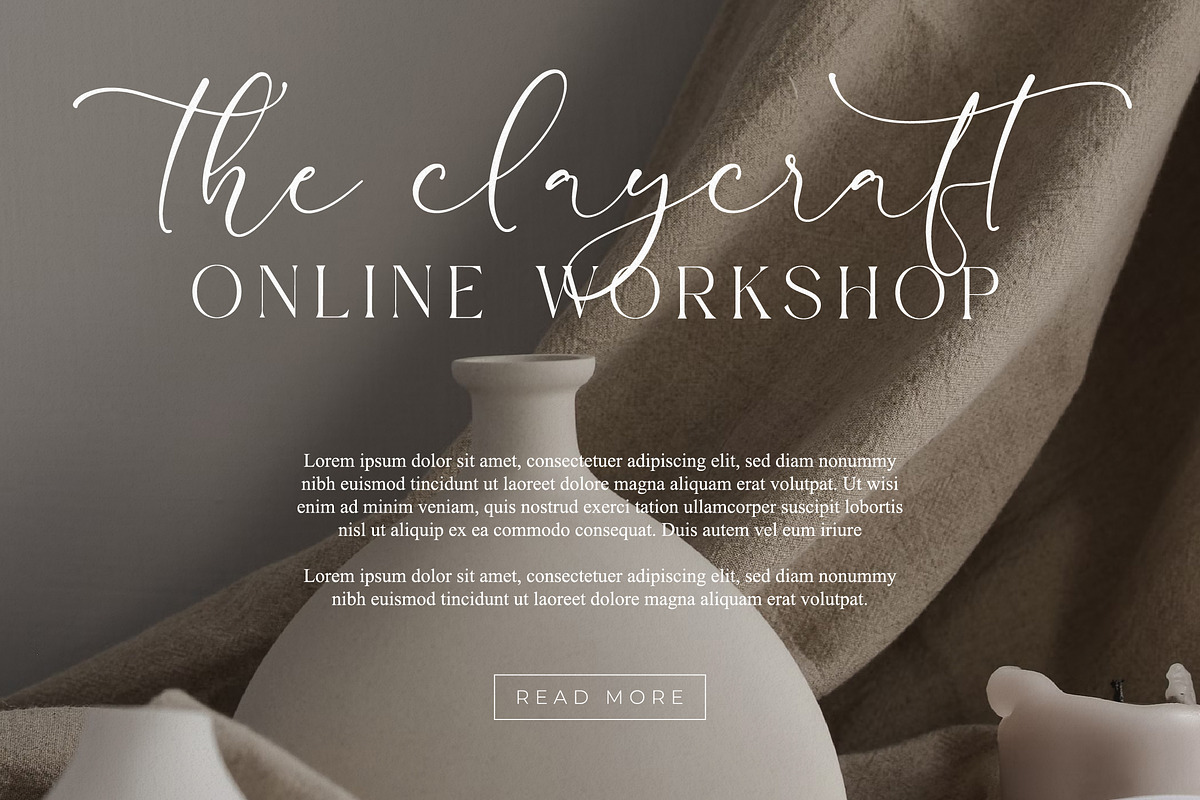 Magistica Herimattos Luxury Script, a Script Font by Storytype Studio (Photo 5 of 15)