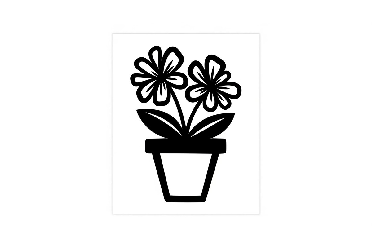 Flower Pot Silhouette Vector Bundle, an Illustration by jahid234 (Photo 40 of 49)