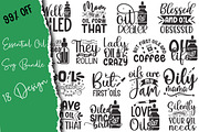 Essential Oil SVG Bundle, a Work Illustration by Libby Wishes (Thumbnail 1 of 18)