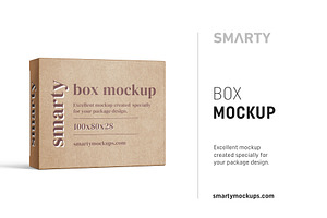 Box Mockup 100x80x28