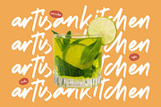 Artisan Kitchen Handwritten Font, a Script Font by stylishtype.co (Thumbnail 9 of 10)