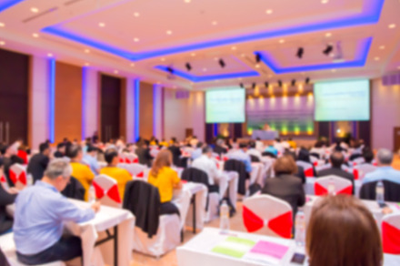 Blur of meeting stock photo containing training and seminar, an Abstract Photo by Casanowe-studio